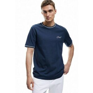 Tricou cu accente cu model in dungi imagine