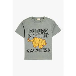 Tricou din bumbac cu imprimeu grafic imagine