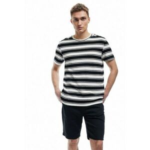 Pantalon scurti din amestec de bumbac cu buzunare laterale imagine