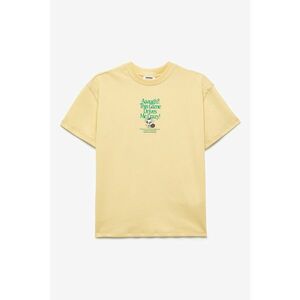 Tricou cu decolteu la baza gatului si imprimeu cu desene animate imagine