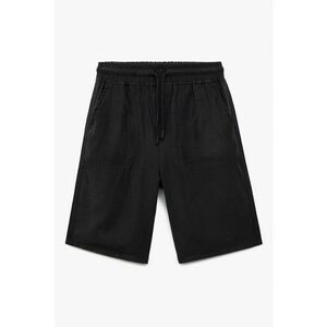 Pantaloni scurti cu snur de ajustare si buzunare imagine