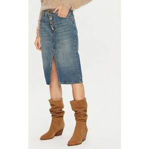 Fusta dama - 304899621 - Bumbac - Albastru imagine