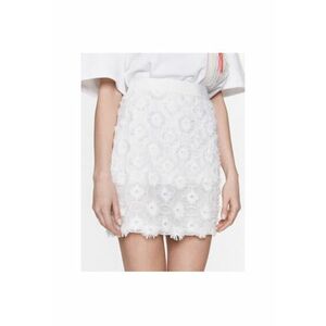 Fusta dama - 302172870 - Poliester/Poliamida - Alb imagine