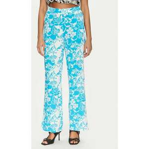 Pantaloni dama - 305244963 - Viscoza - Albastru imagine