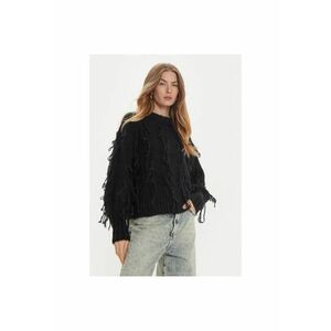 Pulover dama - 304948855 - Acril/Mohair/Poliamida - One Size INTL - Negru imagine