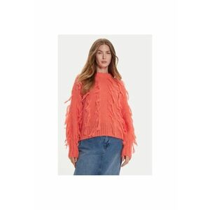 Pulover dama - 304948862 - Acril/Mohair/Poliamida - One Size INTL - Portocaliu imagine