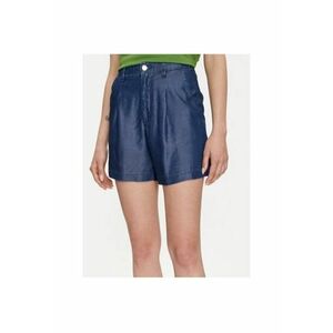 Pantaloni scurti dama - 303802363 - Lyocell - Albastru imagine