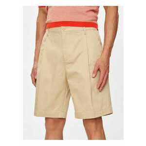 Pantaloni scurti barbati - 303787073 - Bumbac - Bej imagine