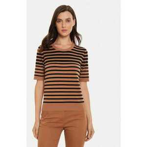 Pulover dama - 304280184 - Viscoza/Poliester - Maro imagine