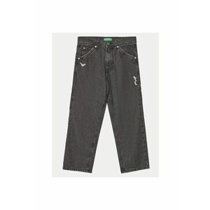 Pantaloni baieti - 304522215 - Bumbac - Negru imagine