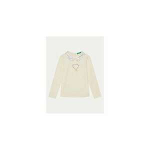 Bluza fete - 304521621 - Bumbac - Bej imagine