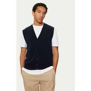 Cardigan barbati - 304267949 - Lana - S INTL - Albastru imagine