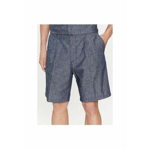 Pantaloni scurti barbati - 303787097 - Bumbac - Albastru imagine