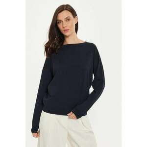 Pulover dama - 304280160 - Viscoza/Poliester - Negru imagine