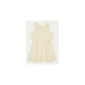 Rochie fete - 303817909 - Bumbac/Nylon - Bej imagine