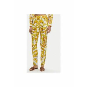 Pantaloni Dama - 305315533 - Bumbac - Galben imagine