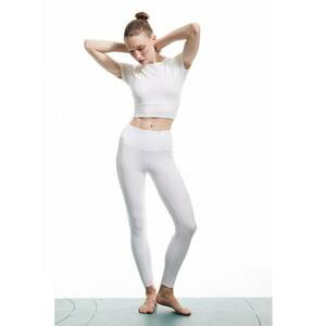 Tricou crop cu snur pe spate imagine