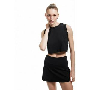 Top crop cu decolteu la baza gatului imagine