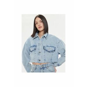 Geaca dama - 303801670 - Bumbac - Albastru imagine