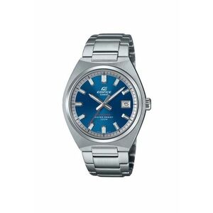 Ceas Edifice EFB-109D-2AVEF - quartz - argintiu - cadran albastru - 39mm - rezistent la apa 100m imagine