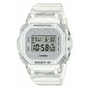 Ceas dama BGD-565GC-7ER transparent - mecanism quartz - rezistent la apa 100m - curea din cauciuc imagine