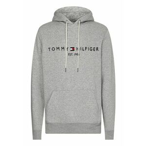 Hanorac din amestec de bumbac organic cu broderie logo imagine