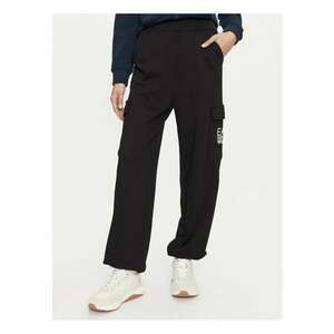 Pantaloni dama - Emporio Armani 303960650 - Bumbac - Negru imagine