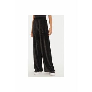 Pantaloni dama - 304449772 - Poliester - Negru imagine