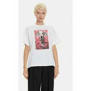 Tricou dama - 304811524 - Bumbac - Alb imagine