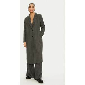 Palton dama - 305014184 - Poliester/Lana - Gri imagine