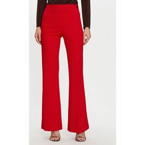 Pantaloni dama - 304857447 - Poliester - Negru imagine