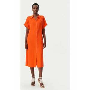 Rochie dama - 305348401 - Bumbac/Poliester - Portocaliu imagine