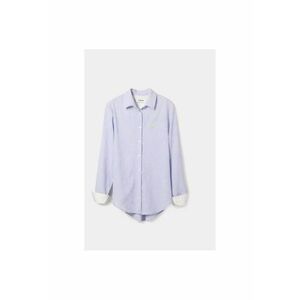 Camasa dama - 303777340 - Bumbac - XS INTL - Albastru imagine