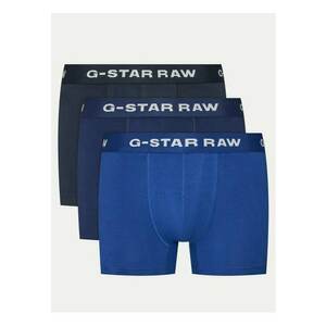 Set 3 boxeri barbati - G Star Raw - 304710148 - Bumbac organic - M INTL - Albastru imagine
