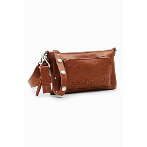 Geanta crossbody de piele ecologica cu buzunar frontal imagine