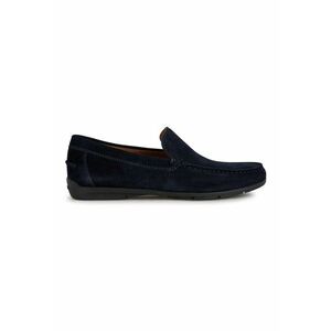 Pantofi loafer uni de piele intoarsa imagine
