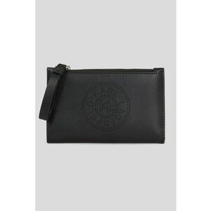 Portofel de piele si piele ecologica cu logo perforat imagine