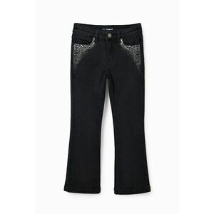 Blugi regular fit Schwarz imagine