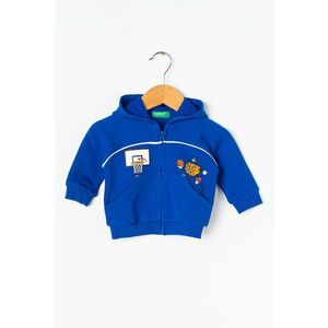 Hanorac cu imprimeu grafic si fermoar imagine