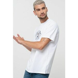 Tricou din bumbac cu broderie imagine