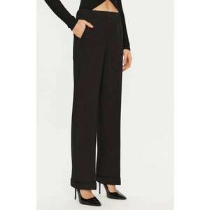 Pantaloni dama - 304904974 - Acetat/Viscoza - Negru imagine