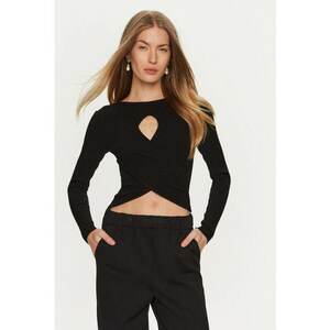 Pulover dama - 304905070 - Viscoza/Poliester - One Size INTL - Negru imagine