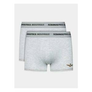 Set 2 boxeri barbati - 303569365 - Bumbac - Gri imagine