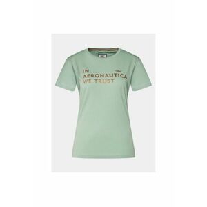 Tricou dama - 303712273 - Bumbac - Verde imagine