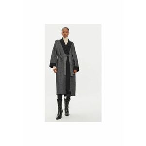 Palton dama - 304870552 - Viscoza/Poliester/Nylon - One Size INTL - Negru imagine