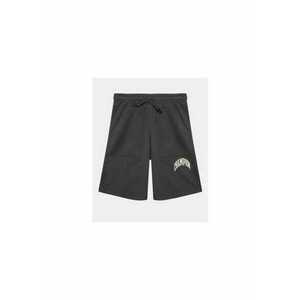 Pantaloni scurti baieti - 302218813 - Bumbac/Poliester - 134 CM - Negru imagine