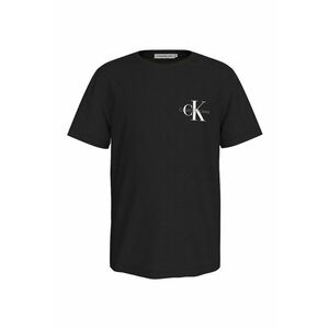 Tricou cu decolteu la baza gatului si imprimeu logo imagine