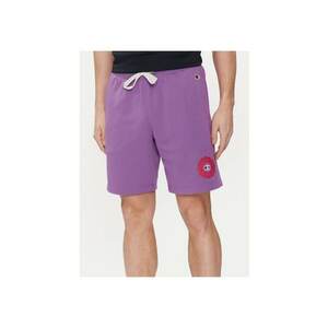 Pantaloni scurti barbati - 303791025 - Bumbac/Poliester - Violet imagine