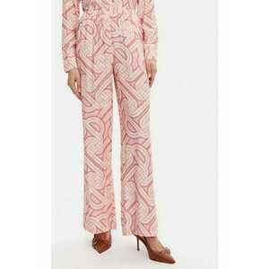 Pantaloni dama - 304772511 - Bumbac - Roz imagine