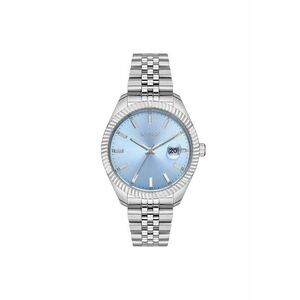 Ceas barbati WWG208207 - 43mm - curea din otel - cadran turcoaz - rezistent la apa 5 ATM - argintiu imagine